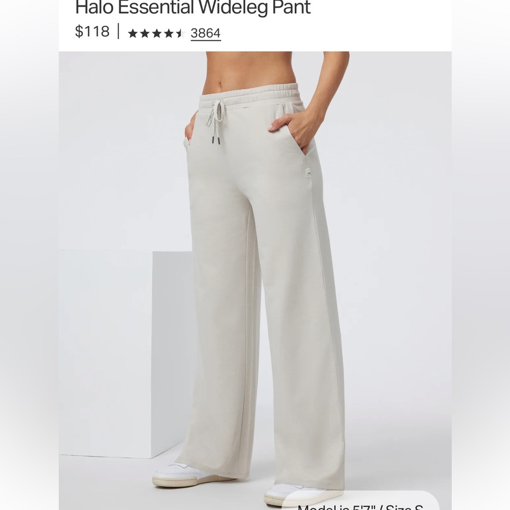 Vuori Halo Wide leg pants size L